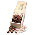 Peppermint Bark & Chocolate Almonds in Wooden Collector's Box